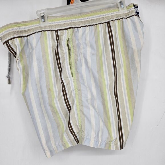 Vilebrequin Swim Trunks Mens XXL Striped Shorts No Liner‎ Multiple FLAWS - Picture 14 of 16